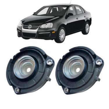 Imagem de Kit Coxim Batente Amortecedor Dianteiro Vw Jetta 2006/... - Solupe Par