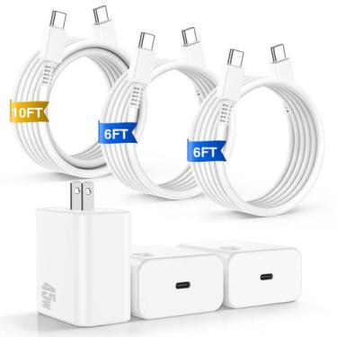 Imagem de Carregador Fikeloy 45W USB C de carregamento rápido para iPhone 16 Pro