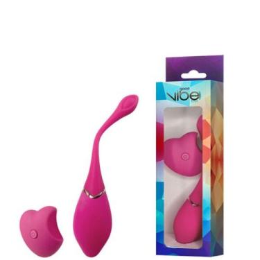 Imagem de Cápsula Vibratória Feminina Massageador Recarregável com Controle 10 M