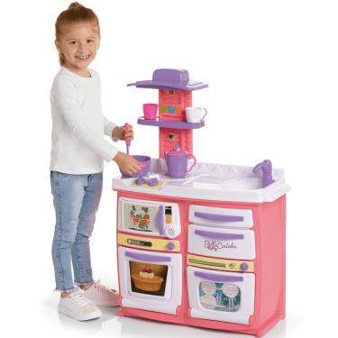 Imagem de Cozinha de Brinquedo Faz de Conta Tateti Bella Cozinha Com agua
