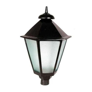 Imagem de Luminária Colonial para Poste Italiana Grande em Alumínio - OUTRAS MAR