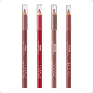 Imagem de Kit Lápis Para Lábios e Olhos Payot Com 4