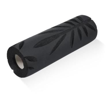 Imagem de Rolo de textura de drywall de 22 cm, rolo de textura preta para lama de drywall, rolos de tinta texturizados para paredes e tetos