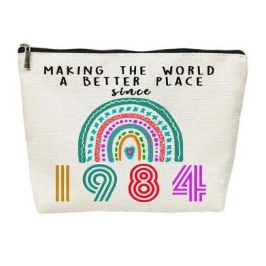 Imagem de Bolsa de cosméticos SIUNY, presente de aniversário de 40 anos para mul