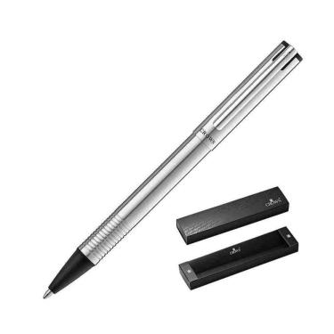 Imagem de Conjunto De Caneta Crown Iron Esferográfica Prata Di92801S