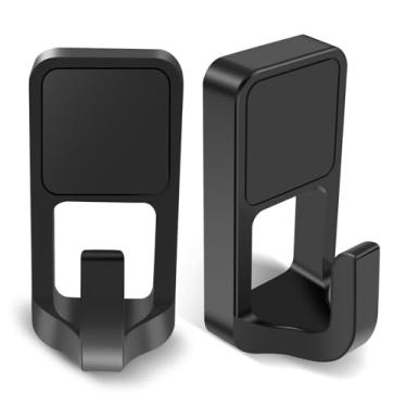 Imagem de 2 peças de ganchos magnéticos para churrasqueira adesivos magnéticos flexíveis e fáceis de usar suportes de ferramentas magnéticos portáteis para churrasqueiras