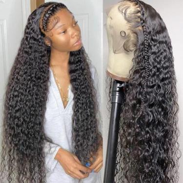 Imagem de Peruca Qangelabeauty, cabelo humano encaracolado de 28 polegadas, dens