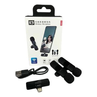 Imagem de Microfone Sem Fio Duplo Lapela Profissional Android Tipo C