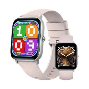 Imagem de Relógio Inteligente Bluetooth Feminino Com Monitor De Frequência Cardí