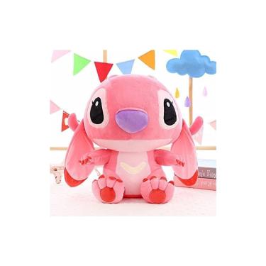 Imagem de Brinquedo de pelúcia Angel Bride Stitch 40cm Kawaii para crianças