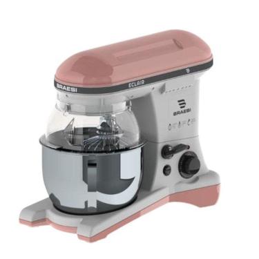 Imagem de Batedeira Planetária Profissional Rosa Eclair BP-500S: Potência e Eficiência na Cozinha - Braesi