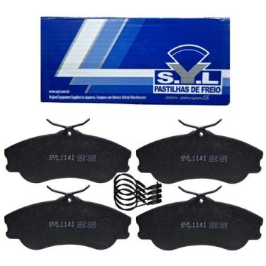 Imagem de Jogo de Pastilhas de Freio Dianteira Syl1141 Para Partner e Berlingo 1