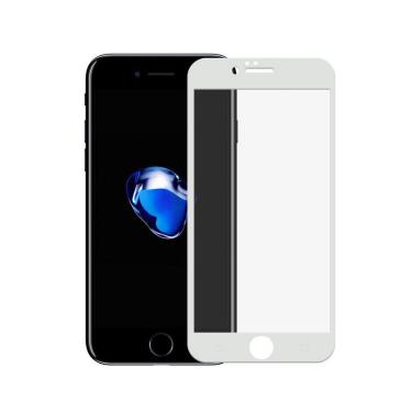 Imagem de Película Coverage Color para iPhone 7 Plus - Branca - Gorila Shield (Cobre toda tela)