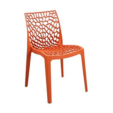 Imagem de Cadeira Gruvyer Laranja Fratini