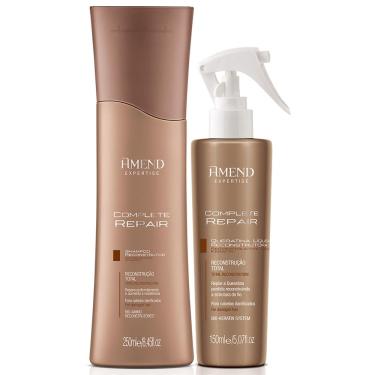 Imagem de Kit Shampoo 250ml + Queratina Complete Repair Amend 140ml