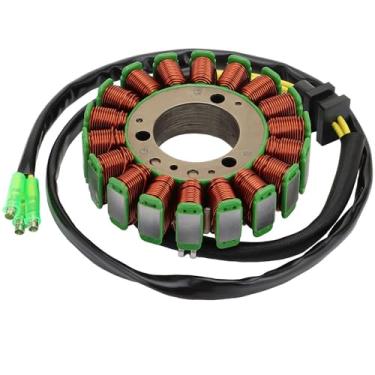 Imagem de TPUIZUS 1 Peça Bobina de Estator de Magneto de 18 Pólos para Moto para Kawasaki VN750 Vulcan 750 1986-2006 21003-1118 21003-1062