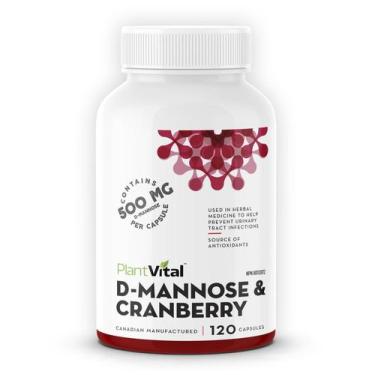 Imagem de Suplemento Plantvital D-Mannose 1000 mg com cranberry 2 meses