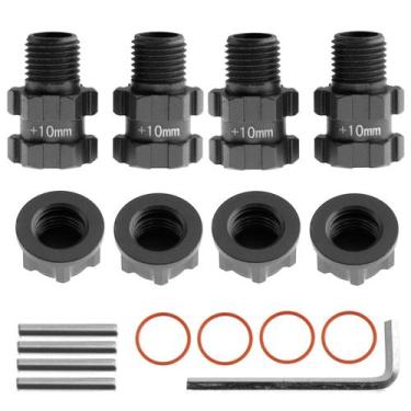 Imagem de Adaptador de cubos hexagonais de roda RC de 14 mm a 17 mm, amplie 10 m