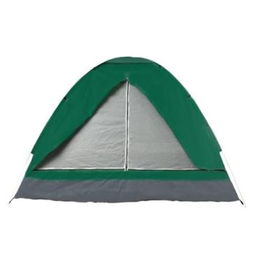 Imagem de Barraca Camping, Cabana Acampamento 2 Pessoas Iglu Tenda Impermeável com Bolsa(Verde)