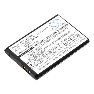 Imagem de 900mAh Telefone sem fio Bateria de substituição, Compatível com W53,W53h,W53P,W73,W73H,W73P,W78H