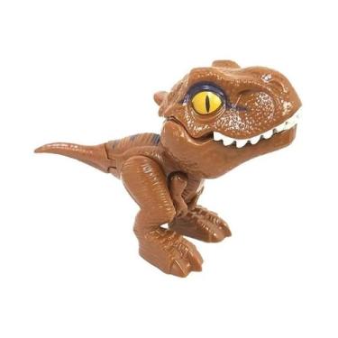 Imagem de Brinquedo Criativo de Dinossauros de Dedo para Crianças - Triceratops 