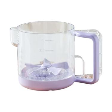 Imagem de YWJLQH Batedor de Ovos Manual com Copo Misturador de Ovos, Utensílio de Cozinha para Cozinhar, Assar, Bater e Misturar para Shake, Milkshake, Massa de Bolo e, Tolet