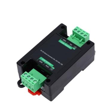 Imagem de Luocute Conversor de Energia, Entrada DC 18V-60V para Saída DC 9V Regulador Não Isolado de 5,4W-13,5W Com Braçadeiras de Trilho Integradas e Blocos Terminais de 5,08 Mm para Requisitos