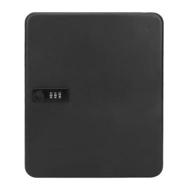 Imagem de Generic Caixa de Bloqueio de Armazenamento Com 108 Chaves, Organizador de Gabinete de Chave de Montagem Em Parede de Liga de Aço Com Fechadura de Combinação, Etiquetas de Chaveiro