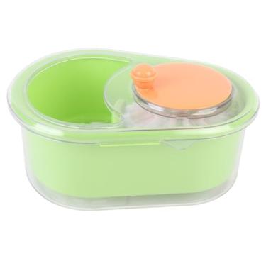 Imagem de Tigela de Arruela de Frutas Spinner, Giratória de Limpador de Frutas de Grande Capacidade para Lavar Frutas Lavadora de Frutas Spinner Facro Fácil de Operar Manual Grande (GREEN)