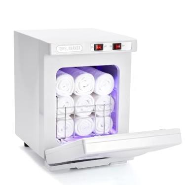 Imagem de NOVAL Aquecedor de toalhas 5L – Aquecedor de toalha quente portátil de aquecimento rápido para salão de beleza, spa, uso facial e doméstico, armário compacto comporta de 8 a 10 toalhas