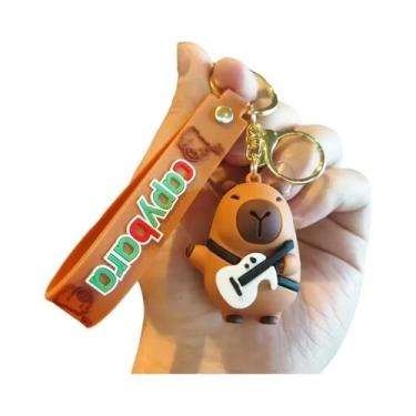 Imagem de Chaveiro De Capivara Fofo, Boneco De Anime, Pingente Para Mochila Esco