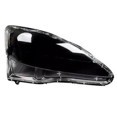 Imagem de Farol farol lente capa clara Compatível com lexus is250 is300 is350 2006-2012 escudo dianteiro do carro abajur transparente(Right Side)