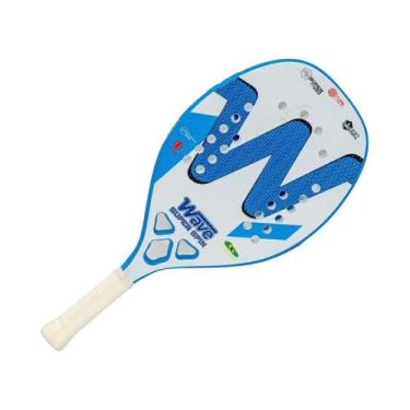 Imagem de Wrap Beach Tennis Racket, Fibra de carbono, Super Power, Spin - NONE, 