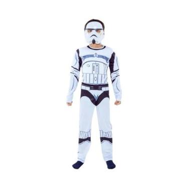 Imagem de Fantasia De Darth Vader Para Crianças Com Máscara E Capa, Traje De Sup