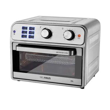 Imagem de Forno e Air Fryer Neuhaus Oven 25L XXL Inox Rotisserie 2500W