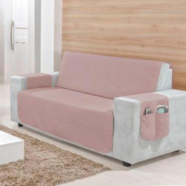 Imagem de Capa Protetor De Sofá Rita Dois Lugares Assento 1.00m Promoção - Flore