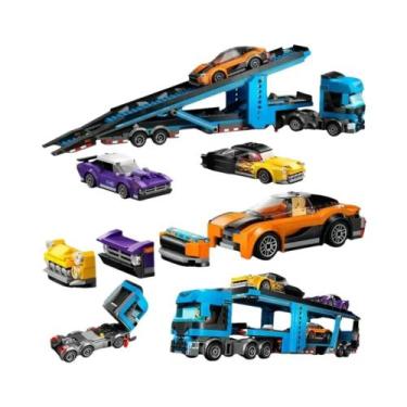 Imagem de Blocos De Montar Carro Esportivo Infantil 998 Peças Série Cidade Criat