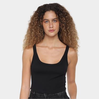 Imagem de Regata Cropped Hering Casual Feminina-Feminino