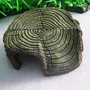 Imagem de Artesanatos de resina da plataforma tartaruga Ponte pedra Decoração aquário Paisagem tanque Ornamentos