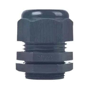 Imagem de Conector De Nylon À Prova d'Água Branco E Preto Série PG IP68 PG7/9/11