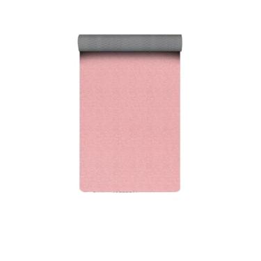 Imagem de Tapete de ioga TPE, tapete de fitness ecológico com alça, tapete de ioga profissional, tapete de treinamento doméstico antiderrapante feminino, Pilates (cinza rosa)