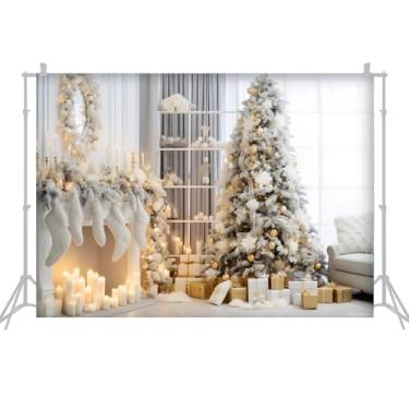 Imagem de pano de fundo fotográfico cenários de fotografia para fotografia pano de fundo para fotografia cenários de natal 2,1 x 1,5 m/ 7 *
