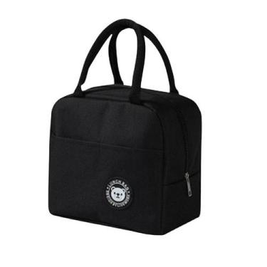 Imagem de Bolsa Térmica de Mão Lancheira Marmita Viagem Piquenique - Sem Marca, 