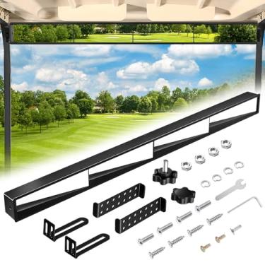Imagem de Espelho retrovisor de carrinho de golfe, 4 painéis, ajuste grande angular EZGO, Club Car, Yamaha, ICON, Star, Zone Golf Carts, Eliminate Blind Spots Wink Mirror para carro UTV SUV Van Truck