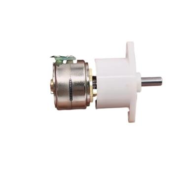 Imagem de 15 mm 2 fases 4 fios Stepper Stepping Gear Electronic Starter DC 5V 6V 2RPM velocidade lenta metal caixa de engrenagens alto torque 1000:1 taxa de redução 1000:1