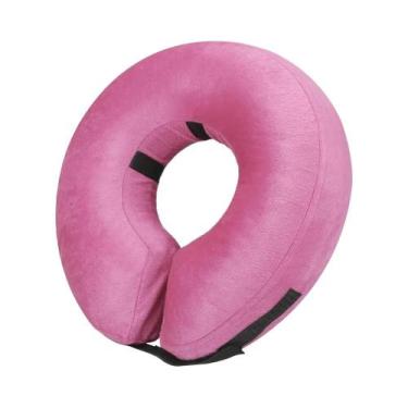 Imagem de Coleira Protetora Inflável Macia Para Cães E Gatos, Ideal Para Recuper