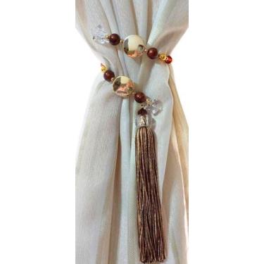 Imagem de Pingente e Abraçadeira de Franja / 2 em 1 para Cortina - Keharmonia At