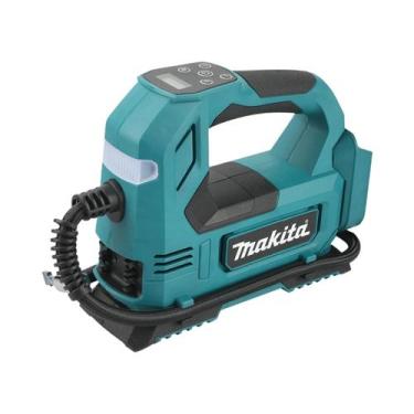 Imagem de Bomba De Ar Portátil Makita 20V Sem Fio Com Display Digital Para Pneus