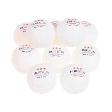 Imagem de Bolas De Tênis De Mesa 40 Plus, 10 Unidades, 40mm De Diâmetro, 28g, 3 
