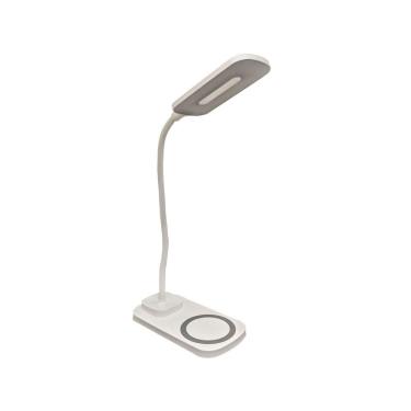 Imagem de Luminária De Mesa Led Carregamento Indução Touch Articulável